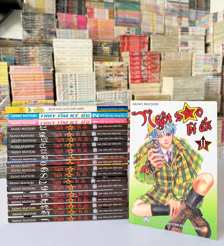 Ngôi sao bí ẩn - Truy tìm kí ức - Đoá hoa dưới đáy biển full bộ-duoc-ban-tai-Trần Nam - Tiệm Manga chút ét