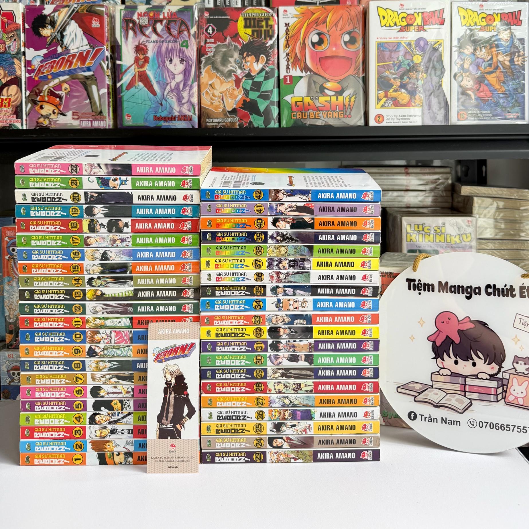 Gia sư Hitman Reborn ( chất tốt , có 1bm ) -duoc-ban-tai-Trần Nam - Tiệm Manga chút ét