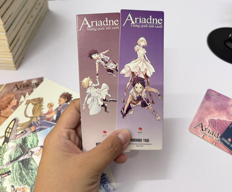 Ariadne vương quốc trời xanh full bộ đủ quà , giấy trắng-duoc-ban-tai-Trần Nam - Tiệm Manga chút ét