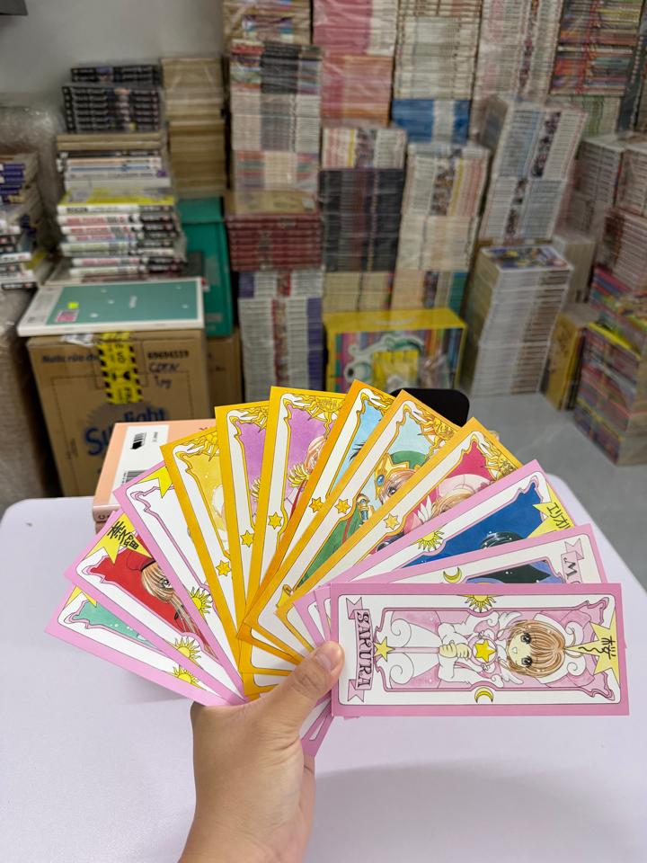 Sakura TVM full bộ đủ bm ( giấy ố ) -duoc-ban-tai-Trần Nam - Tiệm Manga chút ét