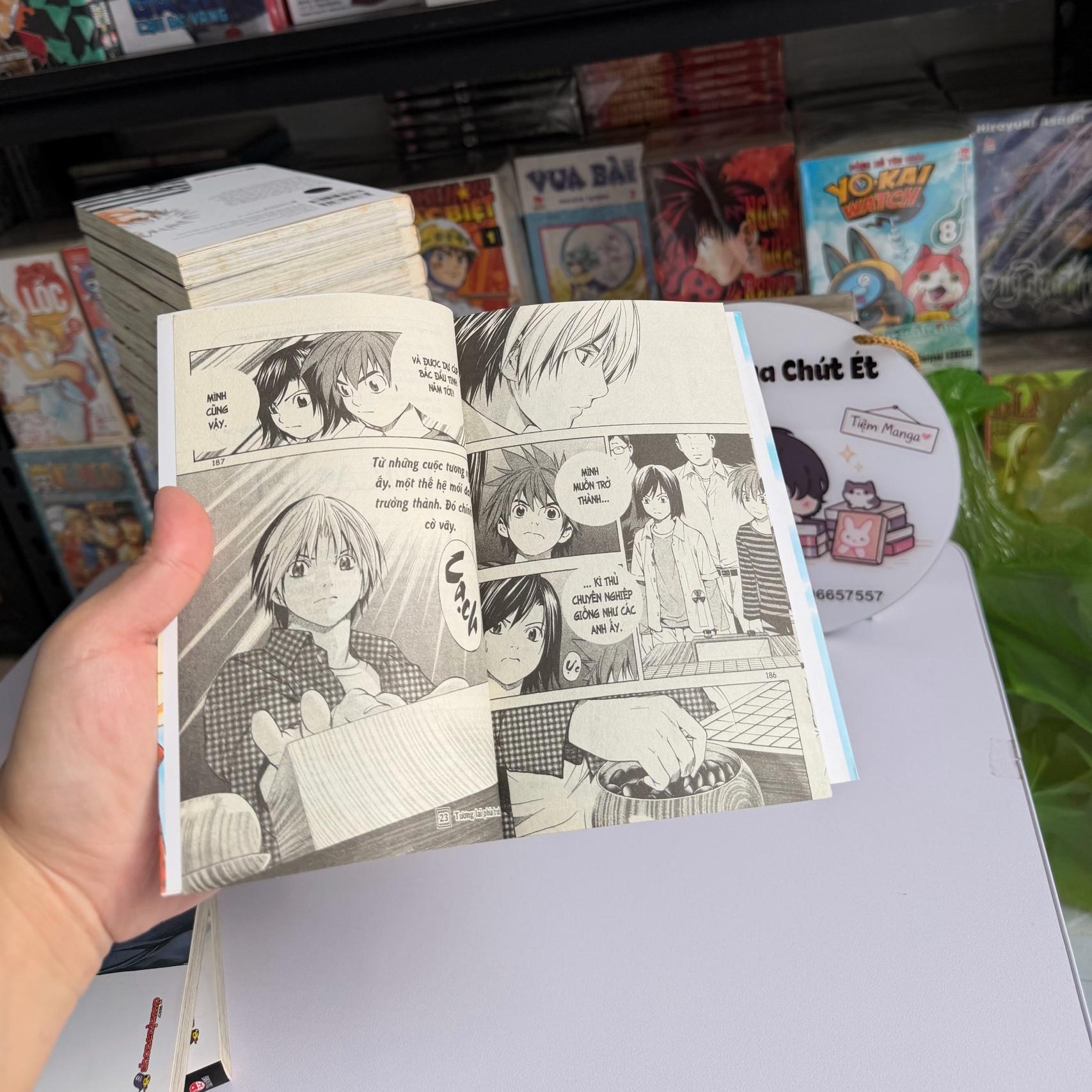 Hikaru kì thủ cờ vây ( bản bìa rời, chất tốt ) -duoc-ban-tai-Trần Nam - Tiệm Manga chút ét