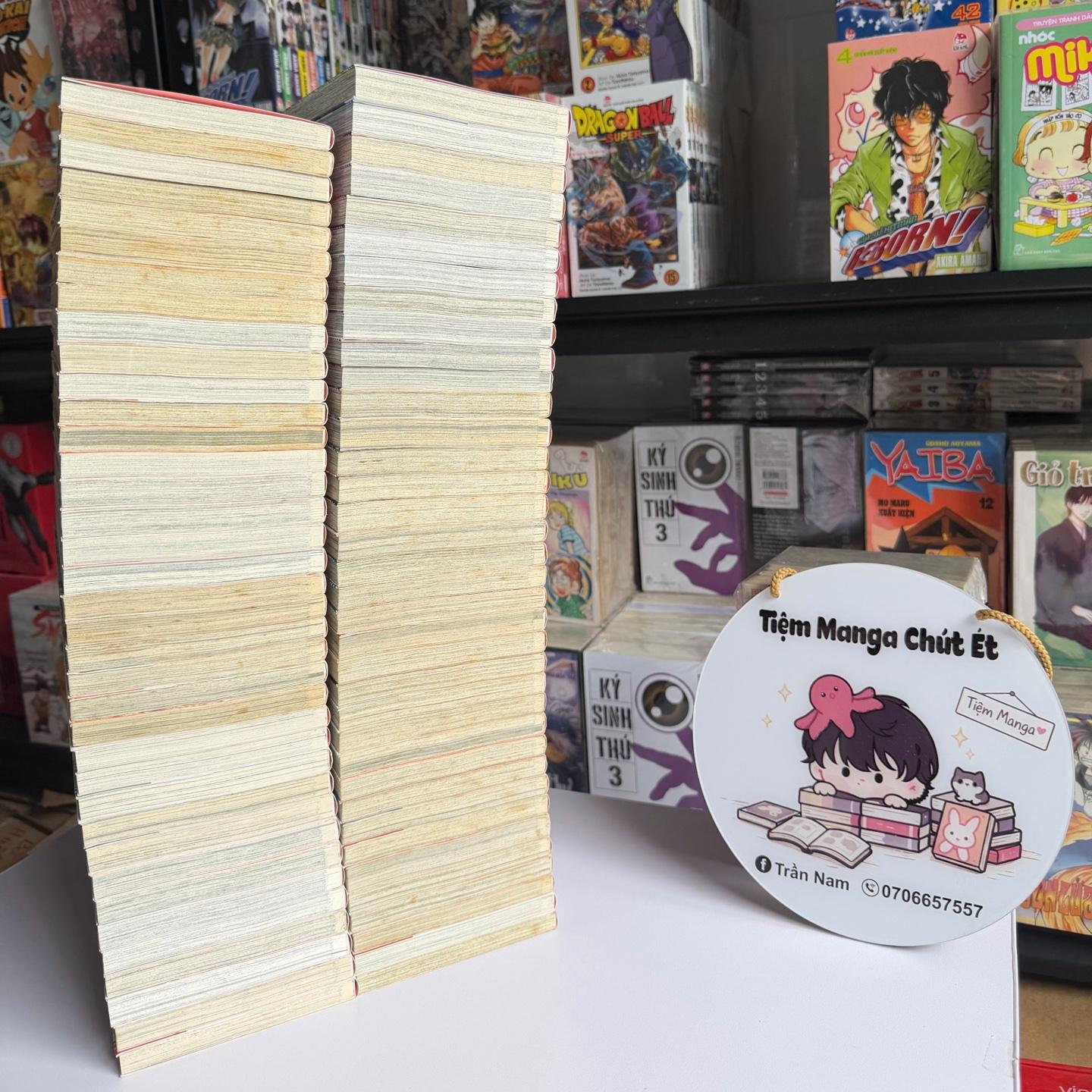 Naruto full bộ + Ngoại truyện ( bản in đầu, giấy có ố ) -duoc-ban-tai-Trần Nam - Tiệm Manga chút ét