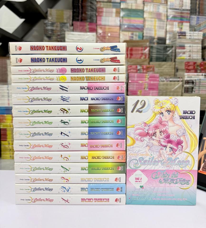 Sailormoon 12t + V + Ngoại truyện ( chất lượng 12t thường seal, tốt đến đẹp ) -duoc-ban-tai-Trần Nam - Tiệm Manga chút ét