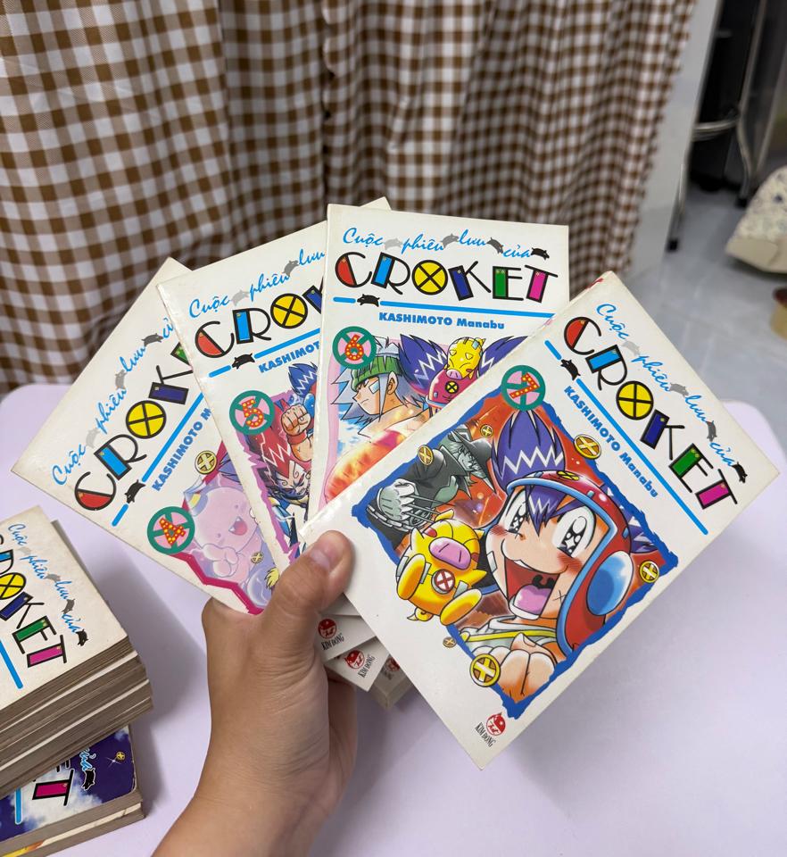 Croket xuôi ( đẹp , bìa bóng )-duoc-ban-tai-Trần Nam - Tiệm Manga chút ét