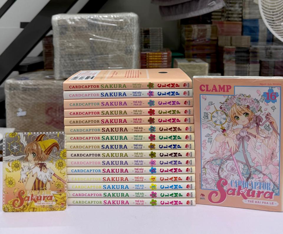 Sakura full bộ ( bản in đầu ,t16 seal, tổng có 2 card ) -duoc-ban-tai-Trần Nam - Tiệm Manga chút ét