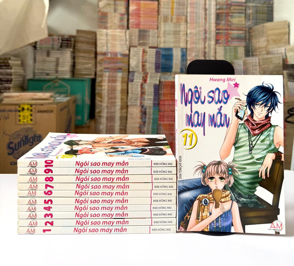 Ngôi sao may mắn full bộ ( đẹp, gốc giấy trên ố vàng ) -duoc-ban-tai-Trần Nam - Tiệm Manga chút ét
