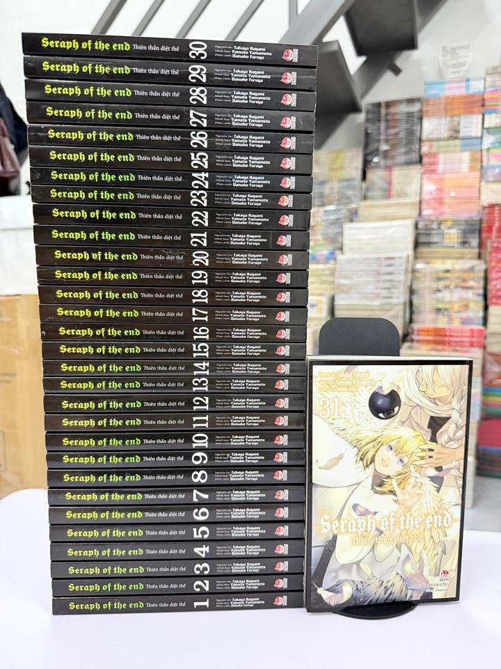 Thiên thần diệt thế full bộ ( có 3 pk, giấy mới ) -duoc-ban-tai-Trần Nam - Tiệm Manga chút ét
