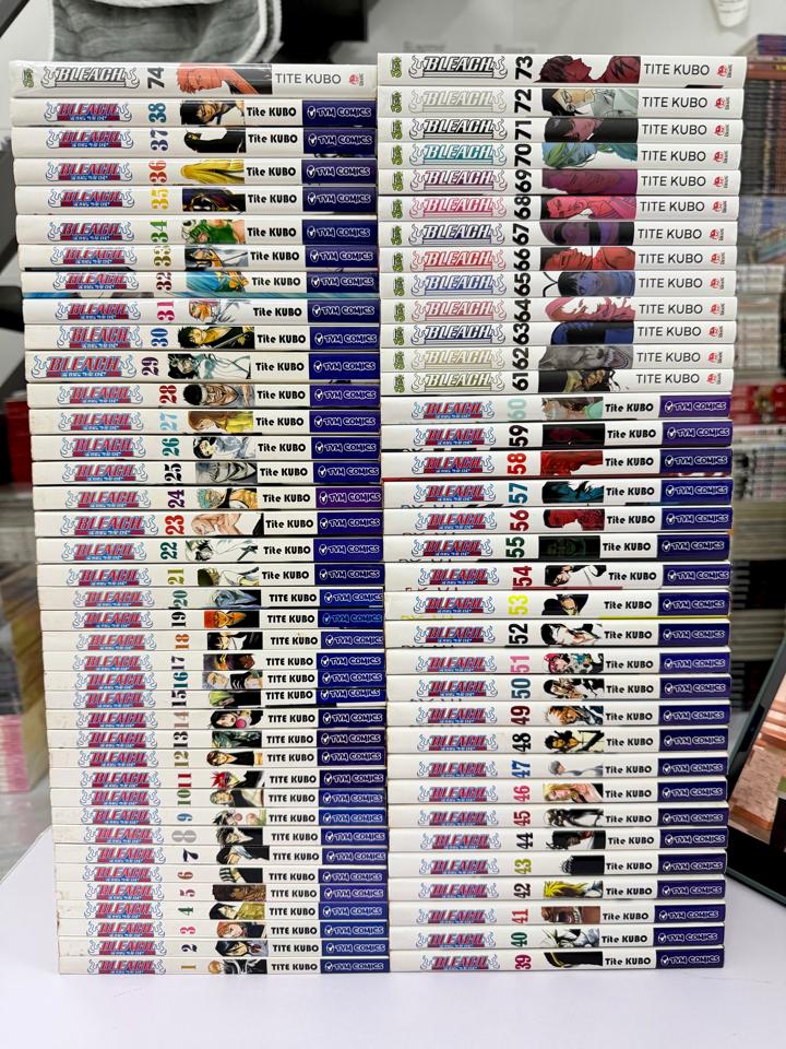Bleach full bộ ( 1-60 TVM; 61-74 KĐ, chất tốt ) -duoc-ban-tai-Trần Nam - Tiệm Manga chút ét