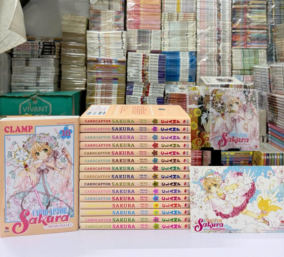 Sakura full bộ ( kèm 2card nhựa, 1pc giấy )-duoc-ban-tai-Trần Nam - Tiệm Manga chút ét