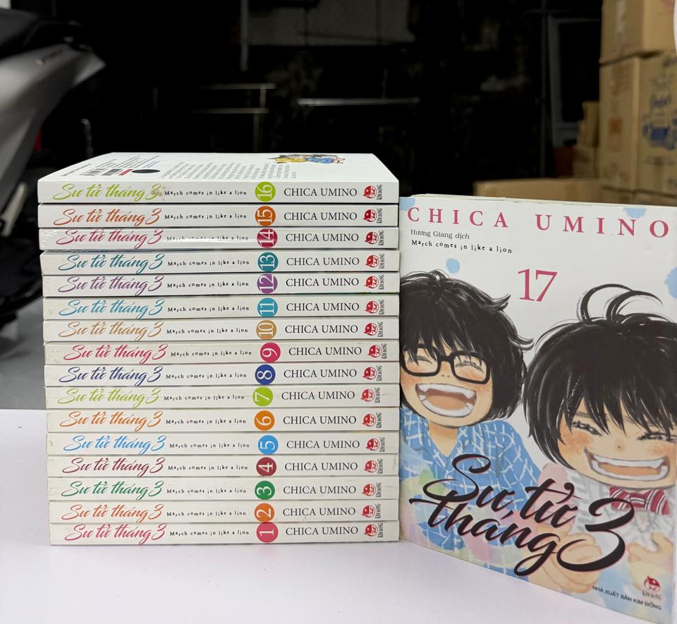 Sư tử tháng 3 bản in đầu full bộ-duoc-ban-tai-Trần Nam - Tiệm Manga chút ét