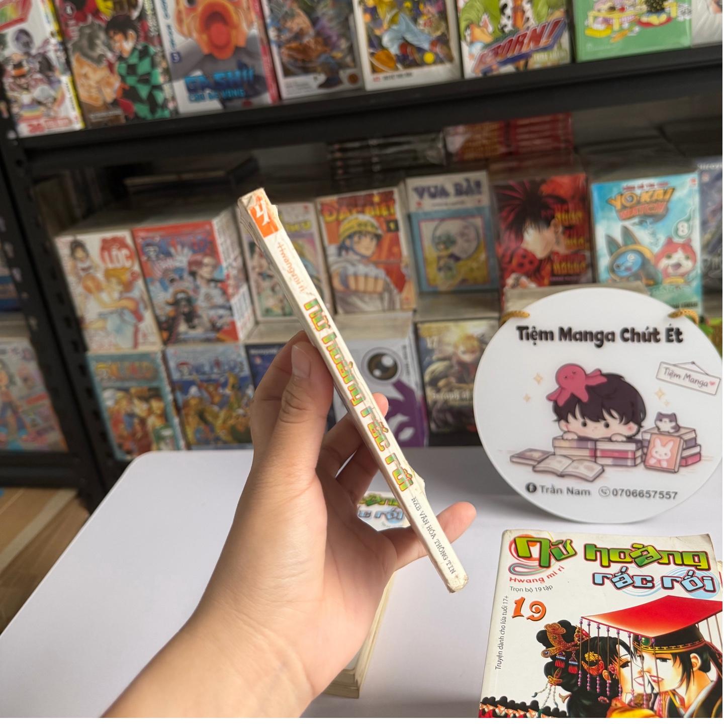 Nữ hoàng rắc rối full bộ ( tập 4 chất đọc xấu ) -duoc-ban-tai-Trần Nam - Tiệm Manga chút ét