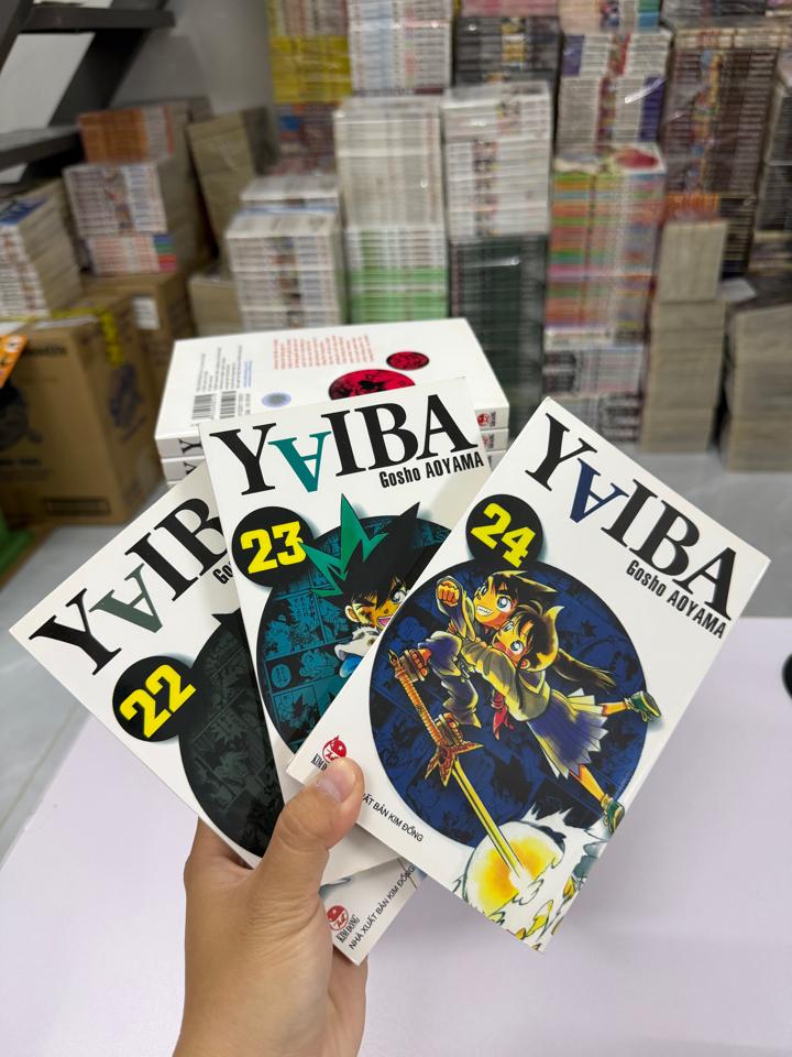 Yaiba 2014 full bộ ( chất lượng bìa gáy đẹp, giấy ố nhẹ ) -duoc-ban-tai-Trần Nam - Tiệm Manga chút ét
