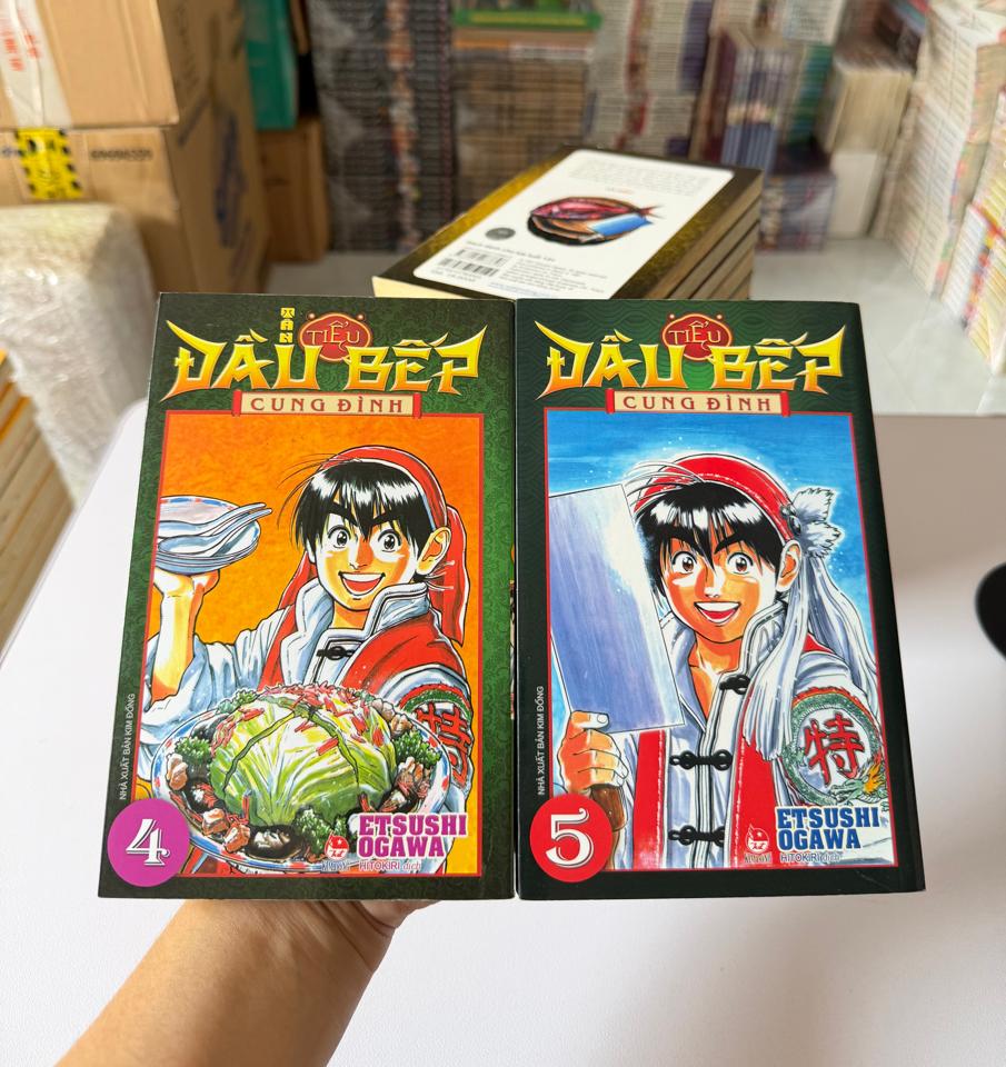 Tiểu đầu bếp cung đình full bộ 2 phần -duoc-ban-tai-Trần Nam - Tiệm Manga chút ét