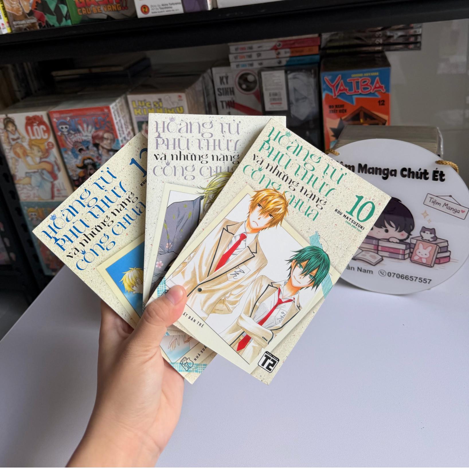 Hoàng tử phù thuỷ và những nàng công chúa ( chất lượng sưu tầm )-duoc-ban-tai-Trần Nam - Tiệm Manga chút ét