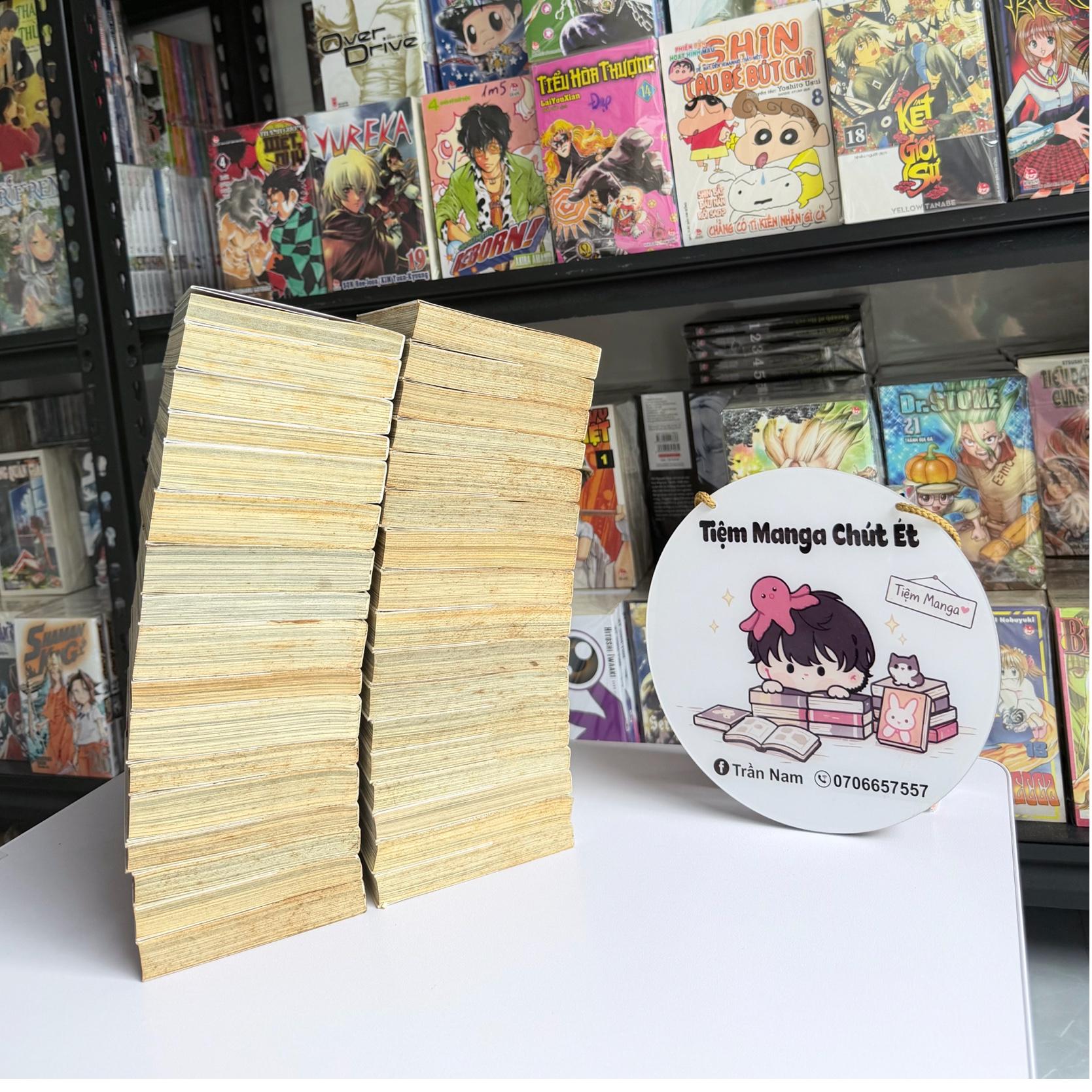 Thám tử Kindaichi full bộ ( truyện chỉ ố, ko rách mất trang, bìa tốt ) -duoc-ban-tai-Trần Nam - Tiệm Manga chút ét