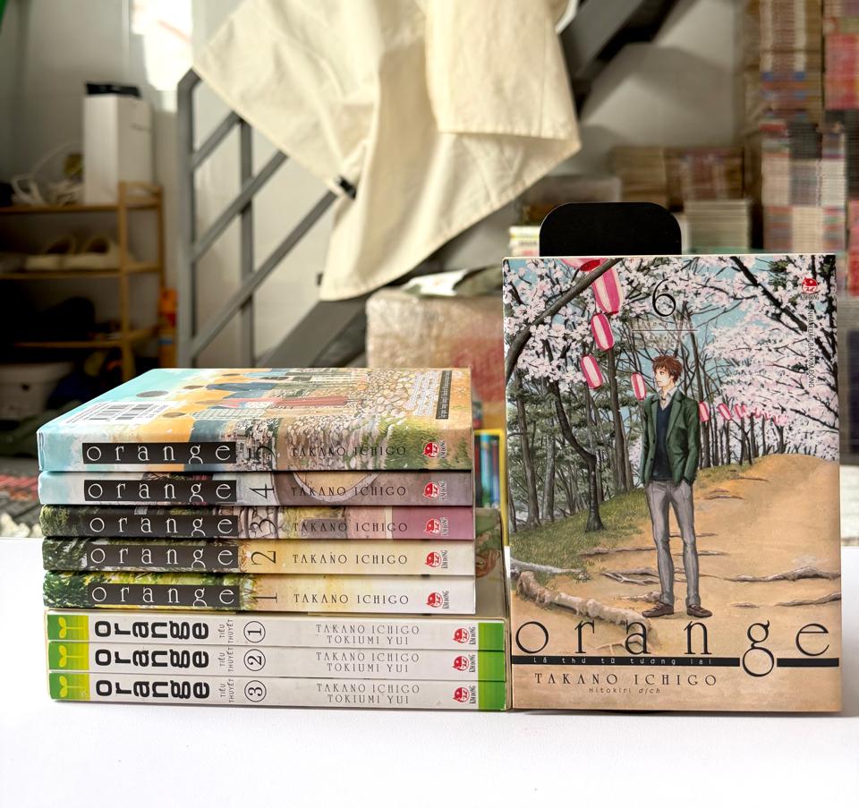 Orange 6t bản in đầu + box tiểu thuyết uns-duoc-ban-tai-Trần Nam - Tiệm Manga chút ét