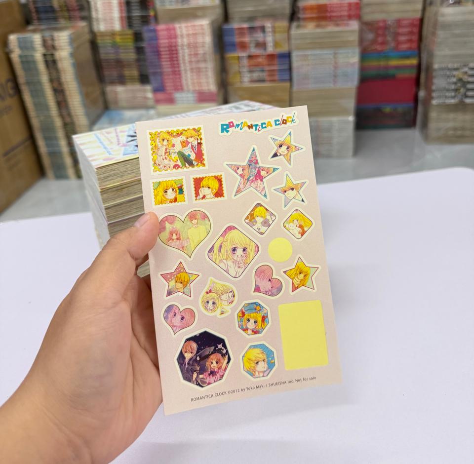 Romantic Clock full bộ ( giấy mới, còn trang sticker ) -duoc-ban-tai-Trần Nam - Tiệm Manga chút ét