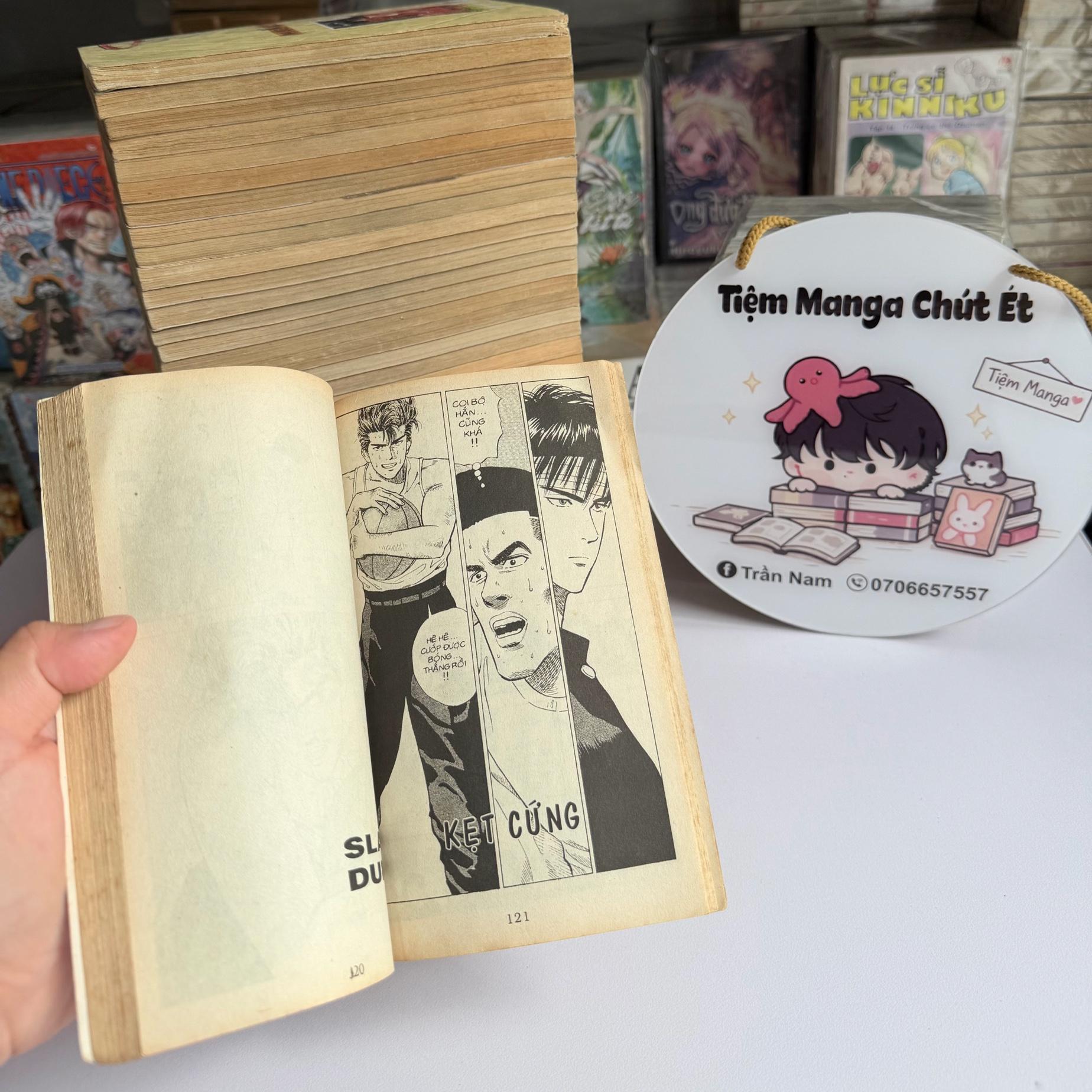 Slamdunk NXB Trẻ 2002 ( chất lượng khá ) -duoc-ban-tai-Trần Nam - Tiệm Manga chút ét