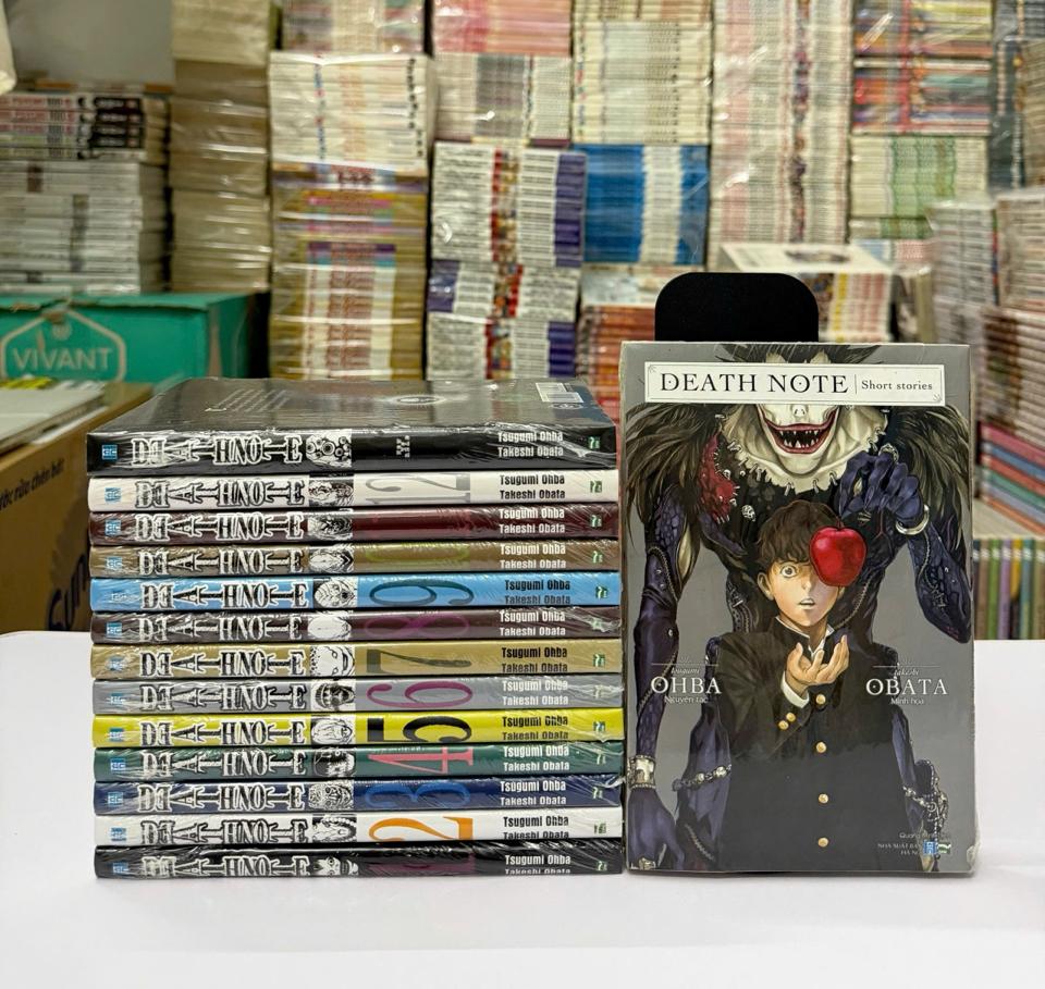 Deathnote full bộ + NT ( seal all ) -duoc-ban-tai-Trần Nam - Tiệm Manga chút ét