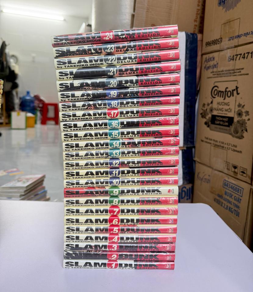Slamdunk 2 bìa fullseal bản in đầu -duoc-ban-tai-Trần Nam - Tiệm Manga chút ét