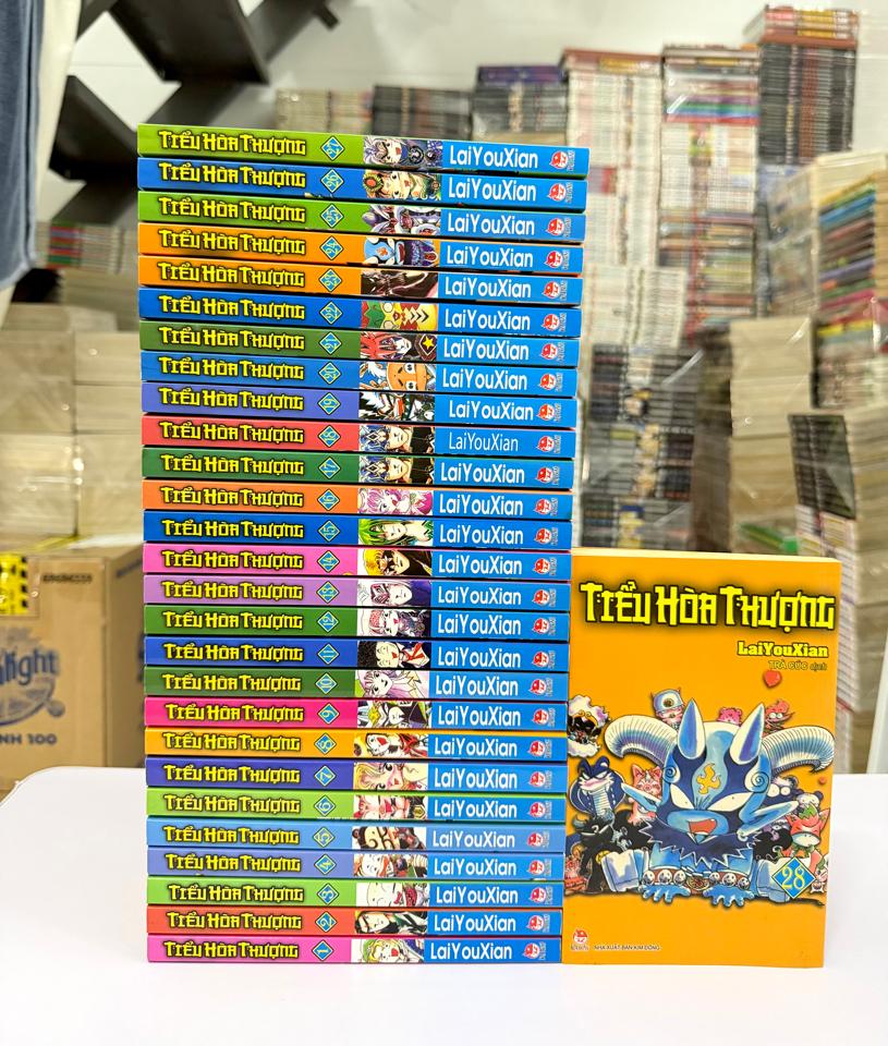 Tiểu hoà thượng full bộ ( bìa gáy đẹp, giấy ố nhẹ )-duoc-ban-tai-Trần Nam - Tiệm Manga chút ét