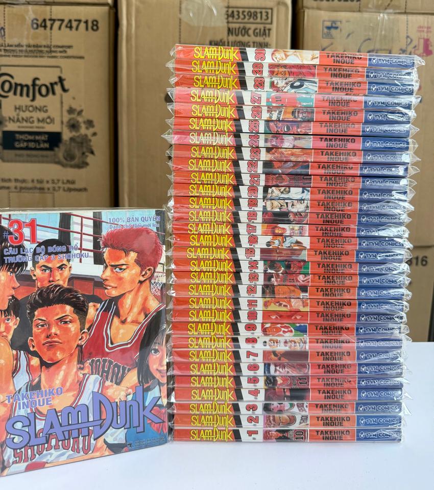 Slamdunk TVM bìa đơn full bộ ( clst ) -duoc-ban-tai-Trần Nam - Tiệm Manga chút ét