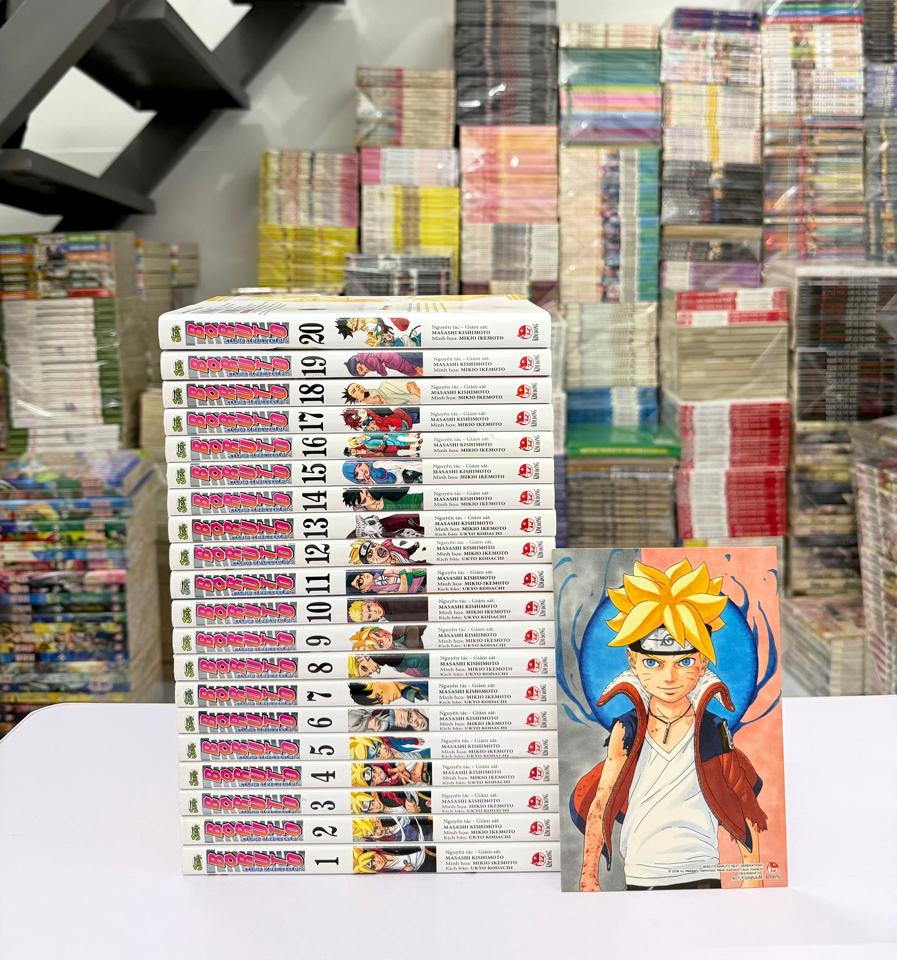 Boruto full 20t + poster-duoc-ban-tai-Trần Nam - Tiệm Manga chút ét
