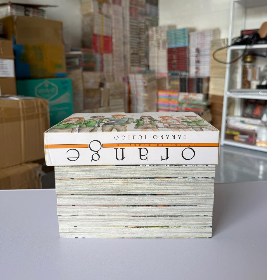 Orange 1-6 bản in đầu + Box Tiểu thuyết-duoc-ban-tai-Trần Nam - Tiệm Manga chút ét