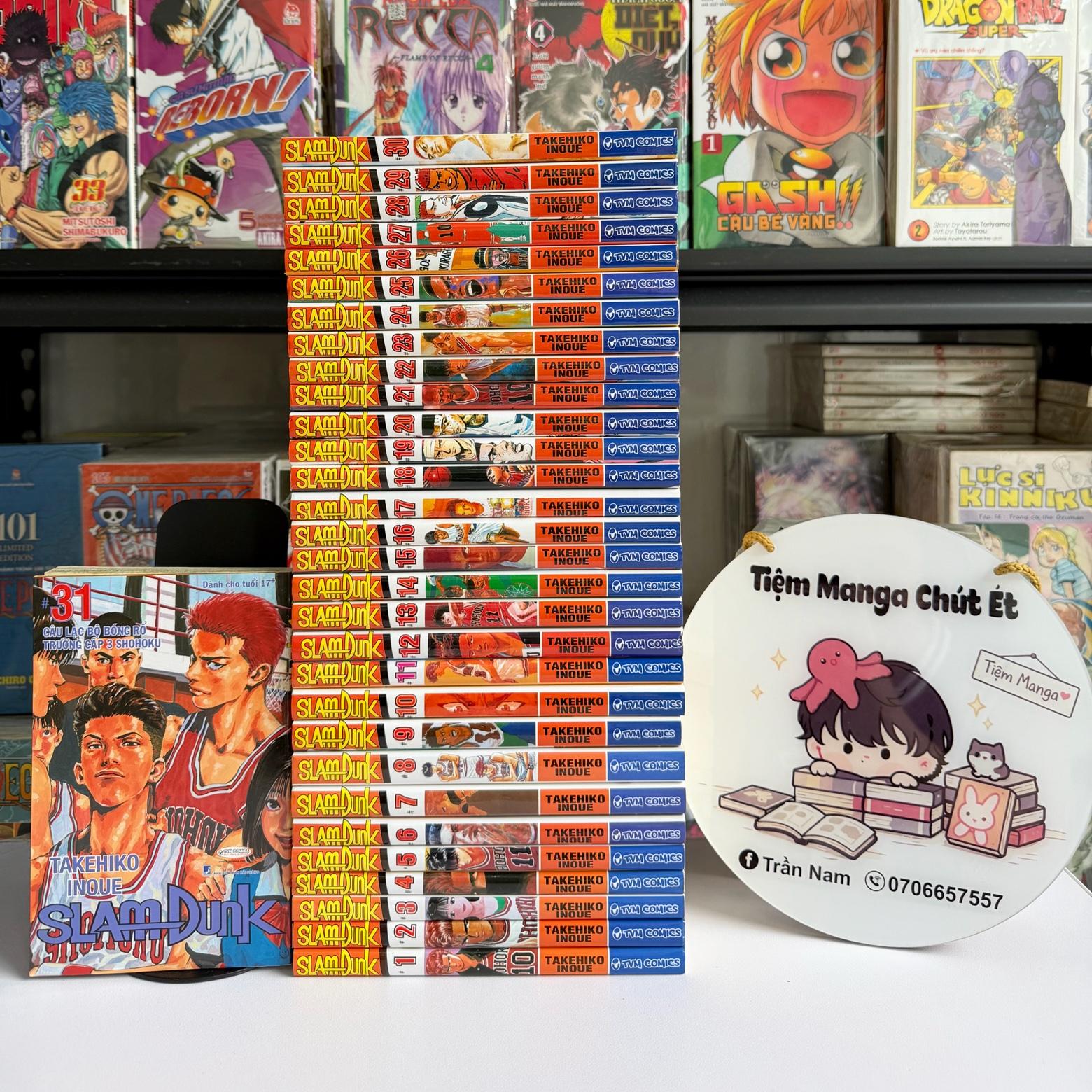 Slamdunk TVM ( bìa rời, có postcard, chất đẹp ) -duoc-ban-tai-Trần Nam - Tiệm Manga chút ét