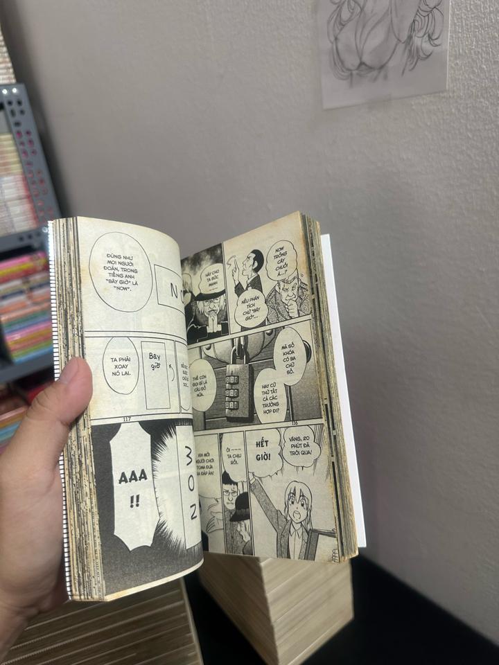 Q.E.D full bộ ( gáy bìa đẹp, giấy ố đều )-duoc-ban-tai-Trần Nam - Tiệm Manga chút ét
