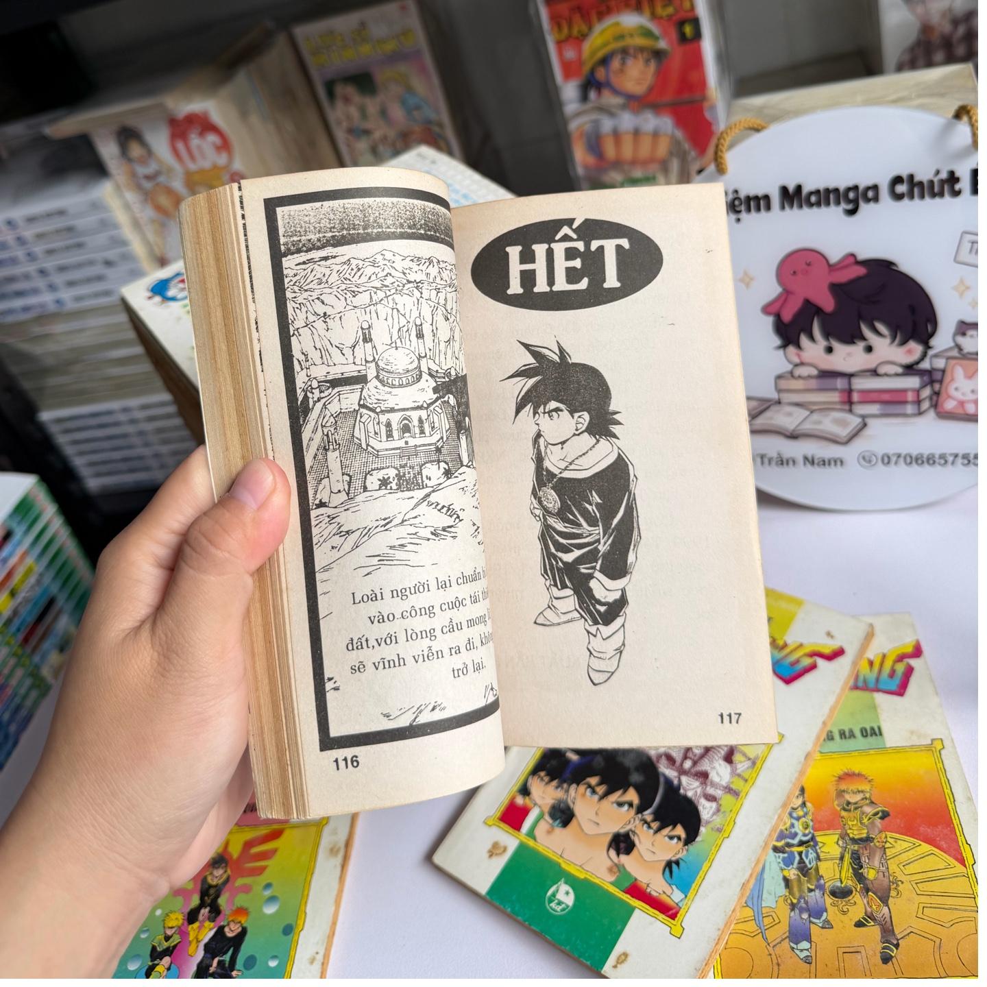 Dấu ấn rồng thiêng P2 1998 ( đủ bìa, chất tốt, ko ghim )-duoc-ban-tai-Trần Nam - Tiệm Manga chút ét