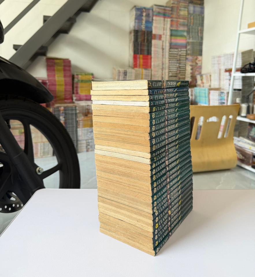 Tsubasa Clamp full bộ ( đọc xuôi, tập 28 lỗi nhiều trang có vết mực vẽ đè ) -duoc-ban-tai-Trần Nam - Tiệm Manga chút ét