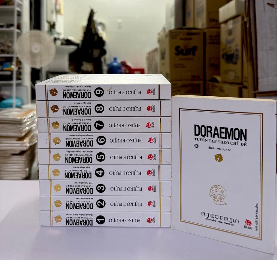 Doraemon chủ đề bìa mềm full bộ-duoc-ban-tai-Trần Nam - Tiệm Manga chút ét