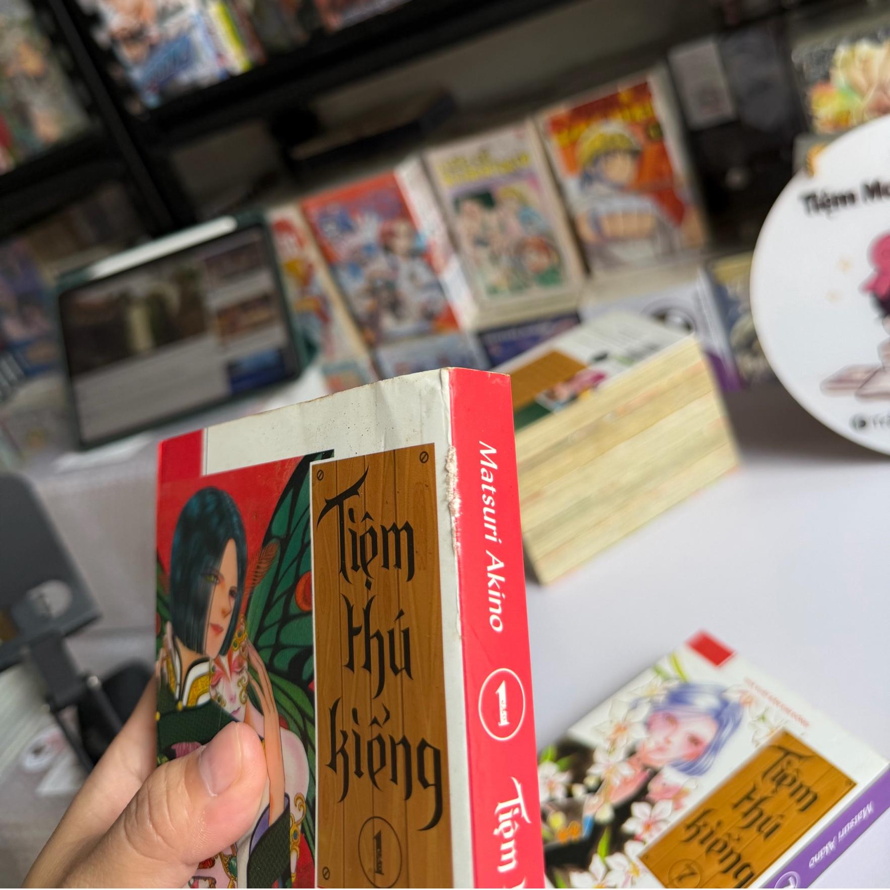 Tiệm thú kiểng full bộ ( khổ bunko, lỗi như ảnh )-duoc-ban-tai-Trần Nam - Tiệm Manga chút ét