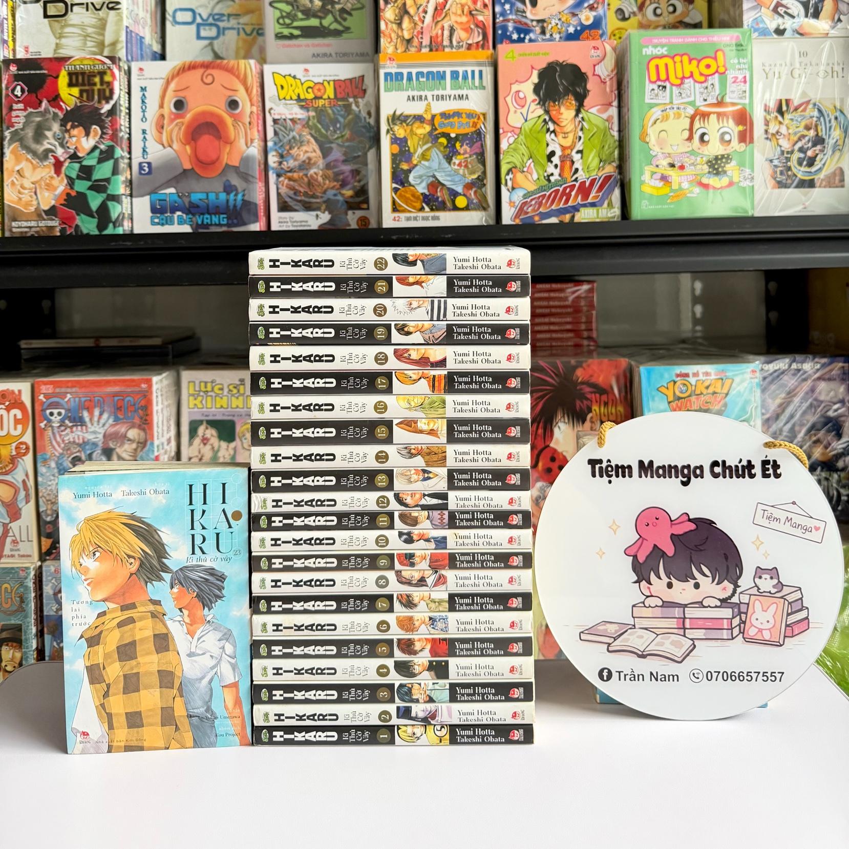 Hikaru kì thủ cờ vây ( bản bìa rời, chất tốt ) -duoc-ban-tai-Trần Nam - Tiệm Manga chút ét