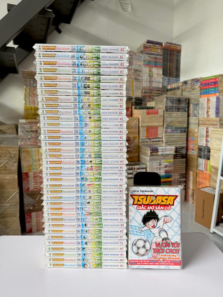 Tsubasa Giấc mơ sân cỏ full bộ ( tập 1 có obi, chất đẹp ) -duoc-ban-tai-Trần Nam - Tiệm Manga chút ét