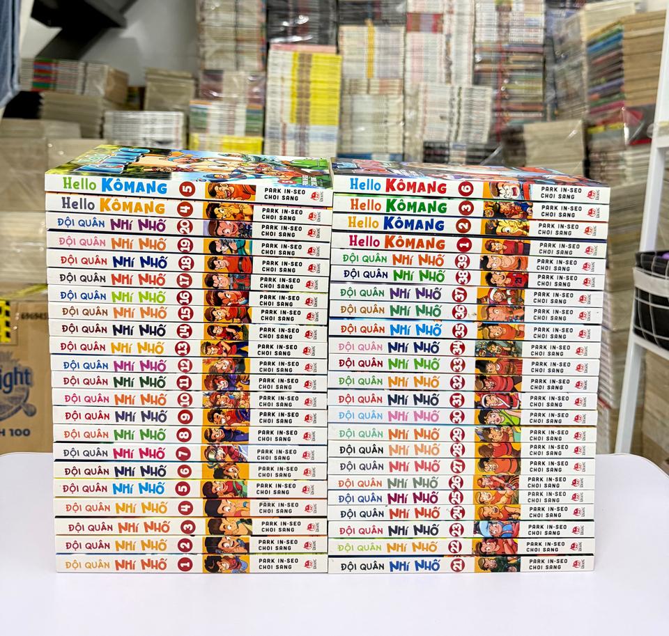 Đội quân nhí nhố full 2P ( chất đẹp, sưu tầm, k 1 vết ố ) -duoc-ban-tai-Trần Nam - Tiệm Manga chút ét