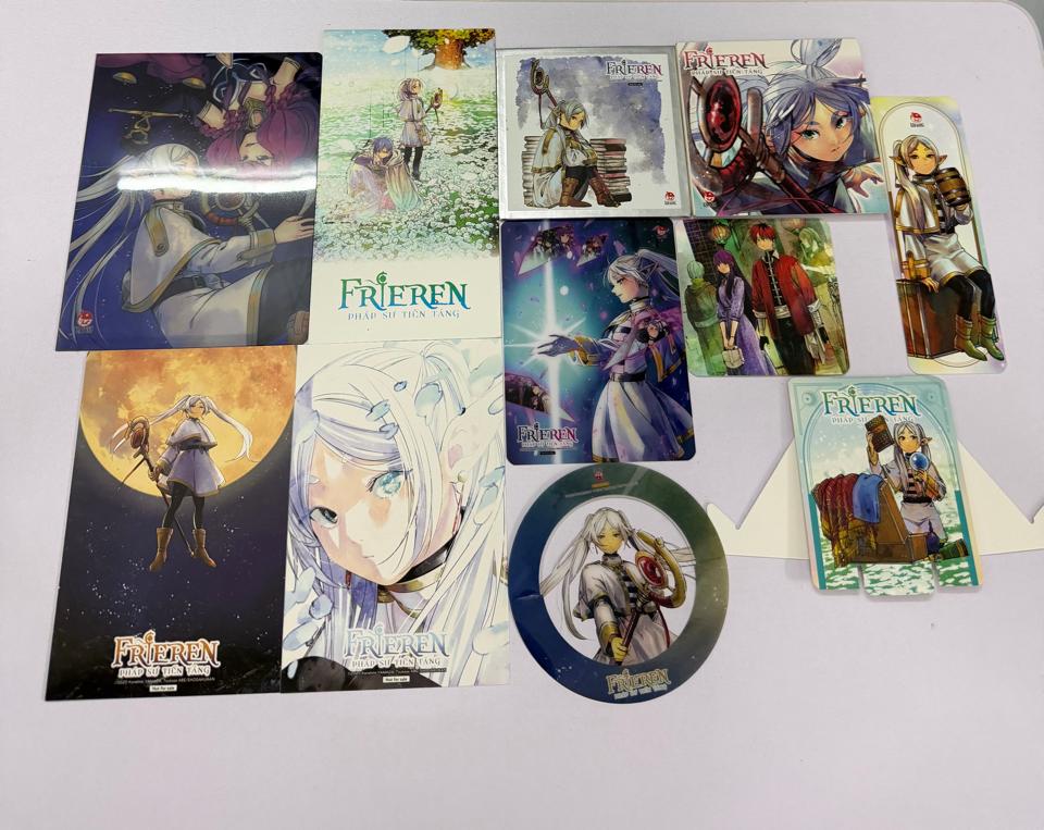 Frieren full bộ ( 1-12 uns phụ kiện như ảnh, 13seal ) -duoc-ban-tai-Trần Nam - Tiệm Manga chút ét