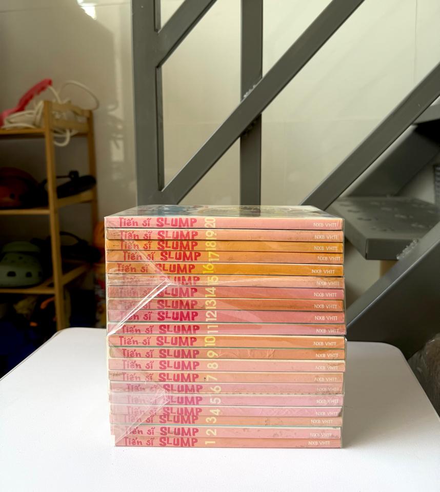 Tiến sĩ Slump gáy cam full bộ ( 1t mọt ăn nhẹ )-duoc-ban-tai-Trần Nam - Tiệm Manga chút ét