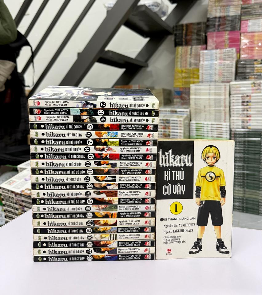 Hikaru Kỳ thủ cờ vây full bộ ( bìa gập , chất tốt ) -duoc-ban-tai-Trần Nam - Tiệm Manga chút ét