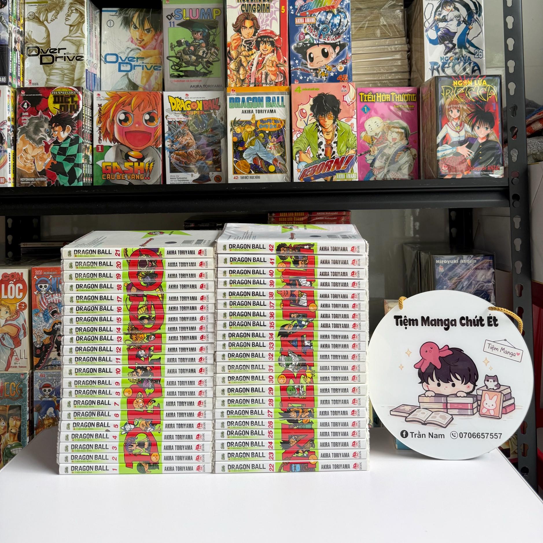 DragonBall full bộ ( bản in 2014, tái lần 1 và tái lần 2,đủ bm,chất đẹp,bọc bìa)-duoc-ban-tai-Trần Nam - Tiệm Manga chút ét