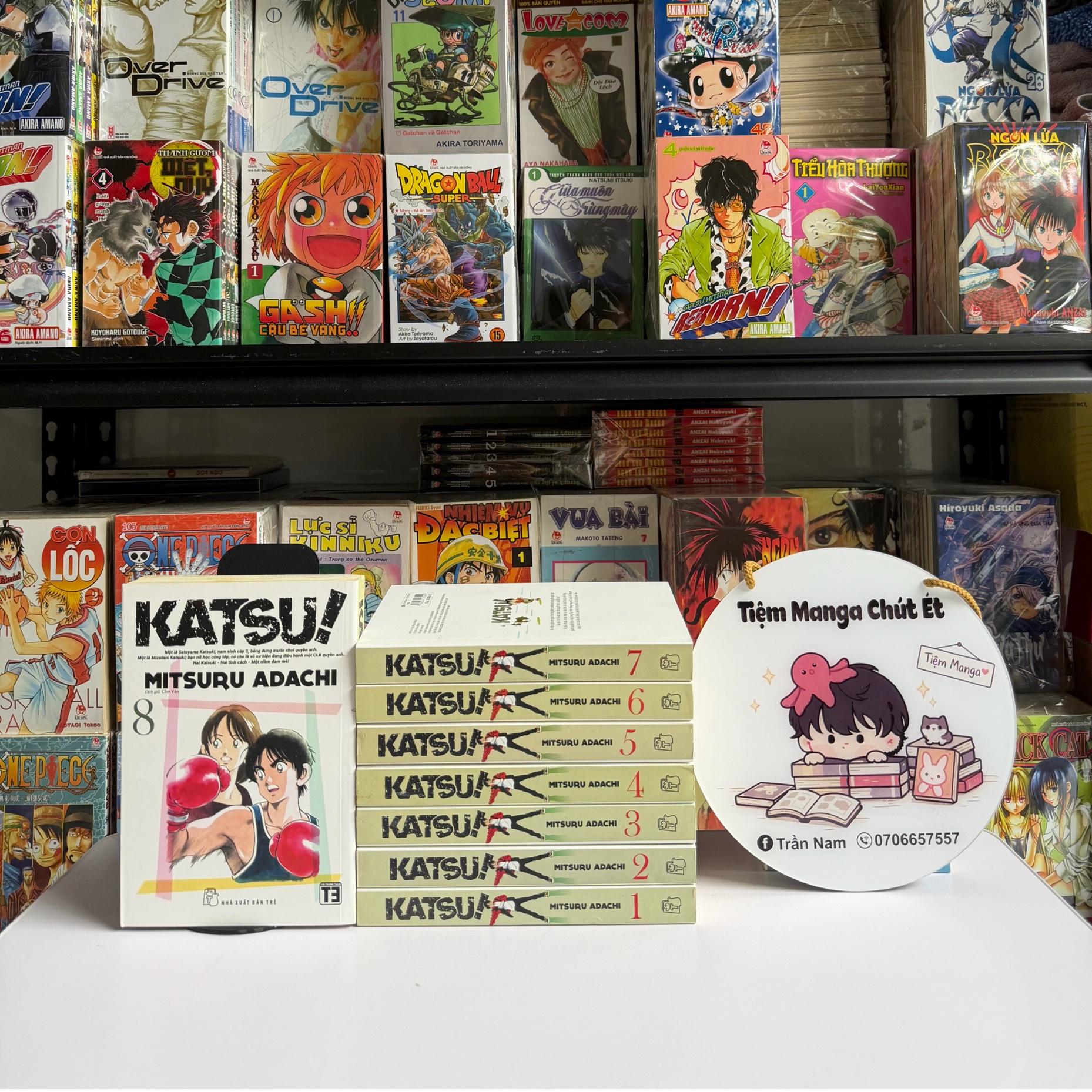 KATSU Deluxe full bộ ( chất tốt, có ố nhẹ )-duoc-ban-tai-Trần Nam - Tiệm Manga chút ét