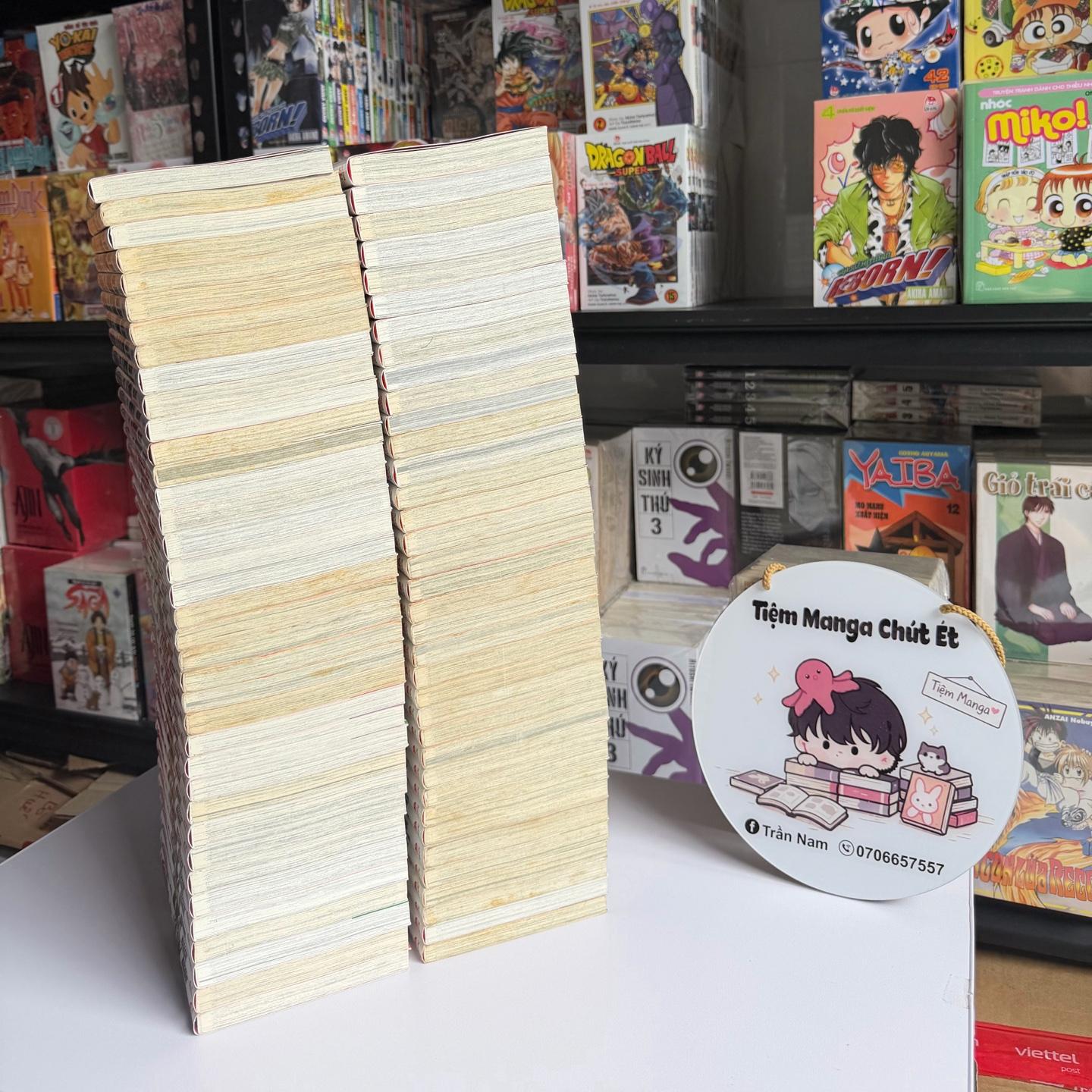 Naruto full bộ + Ngoại truyện ( bản in đầu, giấy có ố ) -duoc-ban-tai-Trần Nam - Tiệm Manga chút ét