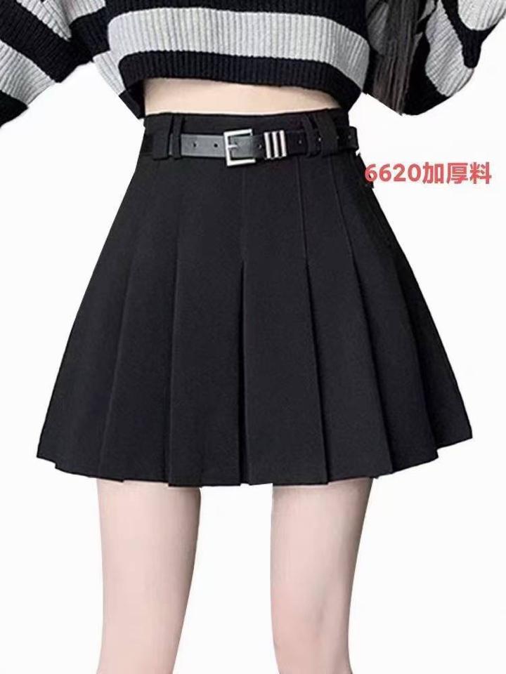 Váy xếp ly có dây đai 6620-duoc-ban-tai-YUAN HOU