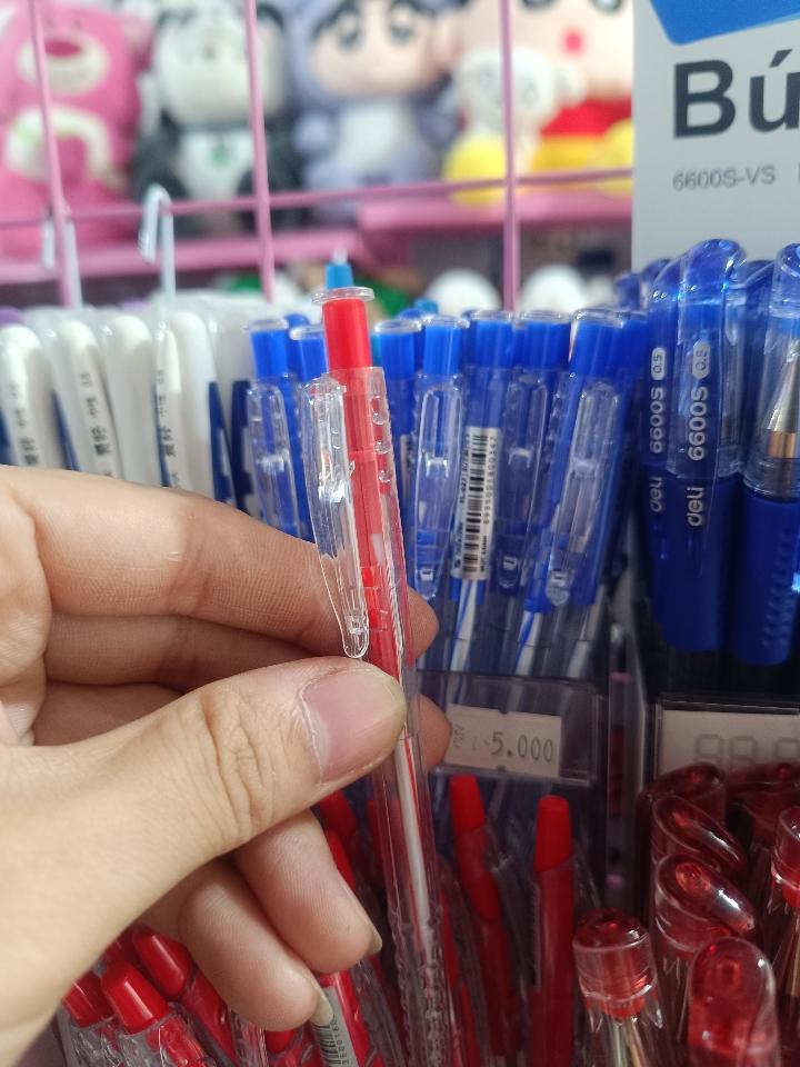 Bút bi TL 027 xanh ,đỏ-duoc-ban-tai-ĐẬU ĐẬU SHOP
