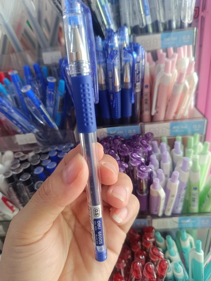 Bút gel deli mực xanh -duoc-ban-tai-ĐẬU ĐẬU SHOP