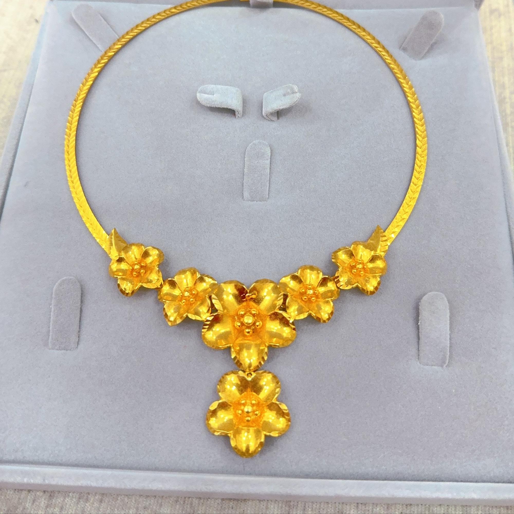 KIỀNG CƯỚI MẠ VÀNG 24K SP0189-duoc-ban-tai-Trang Sức HaTy