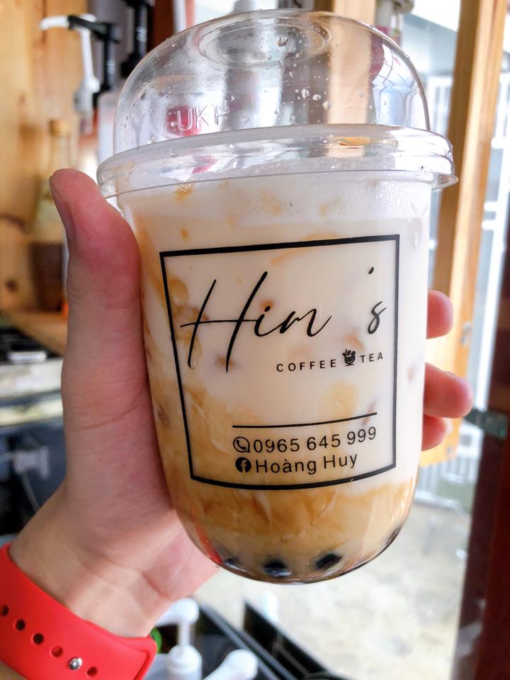 Trà Sữa Oolong Đào Xoài-duoc-ban-tai-Him’s Coffee & Tea