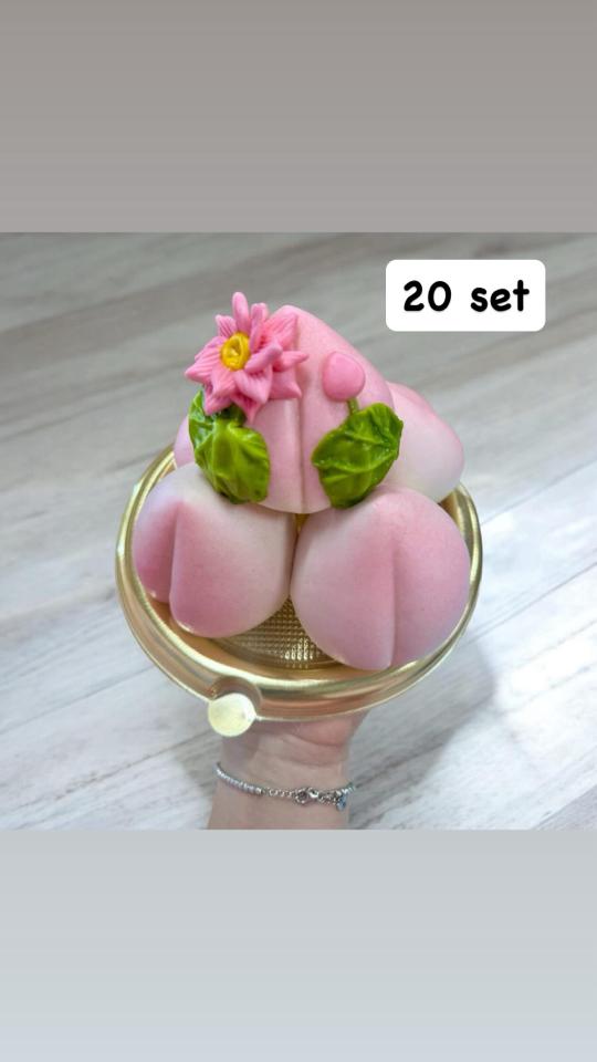 Đào liên hoa S5-duoc-ban-tai-Bếp Nhà Paatar - Bánh bao tạo hình
