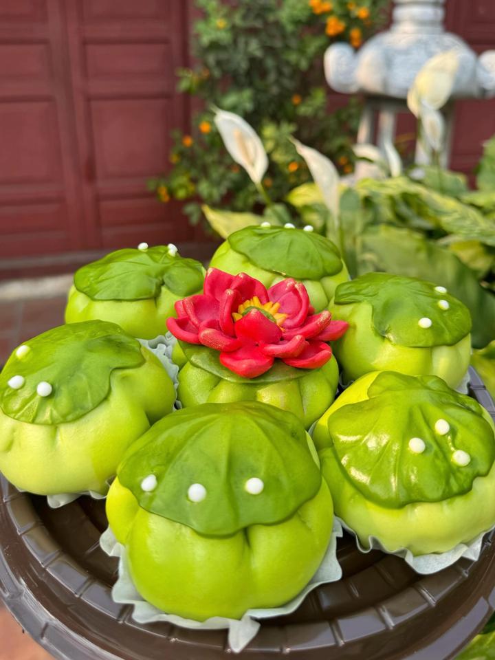 Liên hoa sen ĐỎ S5-duoc-ban-tai-Bếp Nhà Paatar - Bánh bao tạo hình